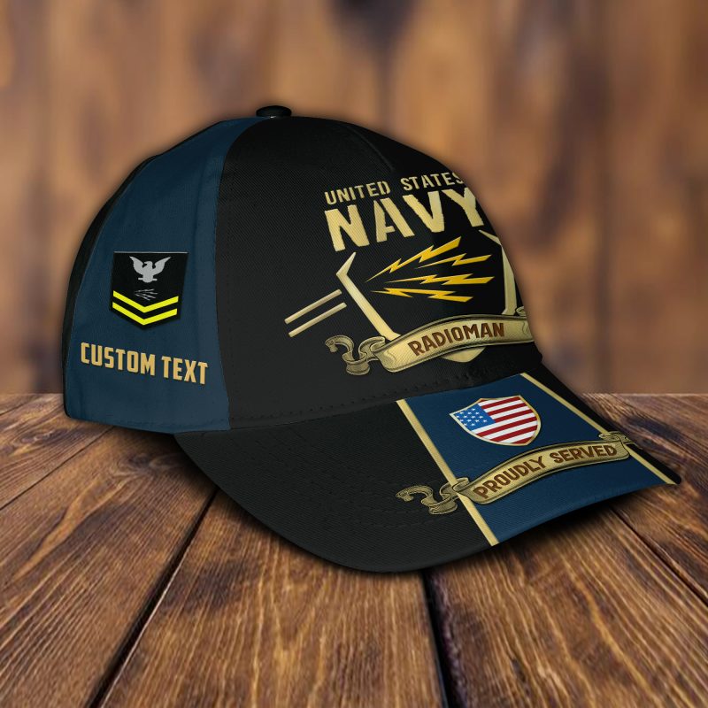 Proudly Served - Navy Rating - Classic Cap - 999Custom.com