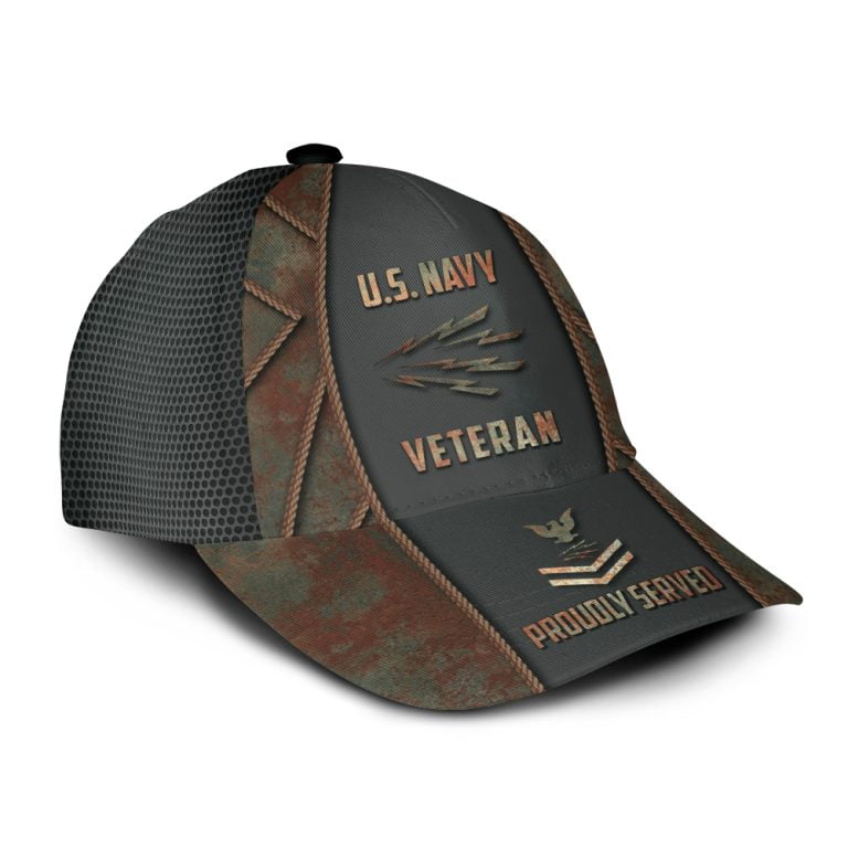 Proudly Served - Navy Rating - Classic Cap - 999Custom.com