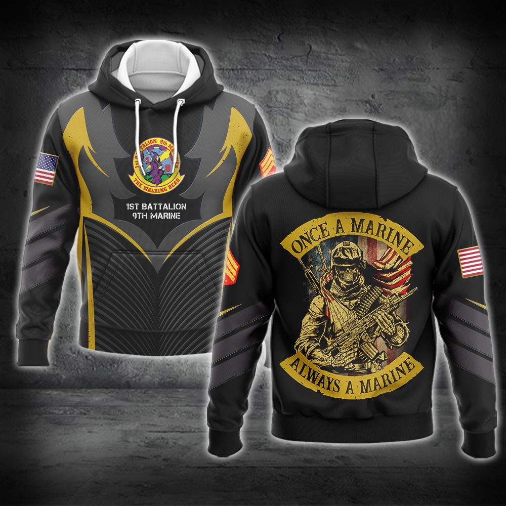 Marine Battalion – Hoodie –TKT3114 - 999Custom.com