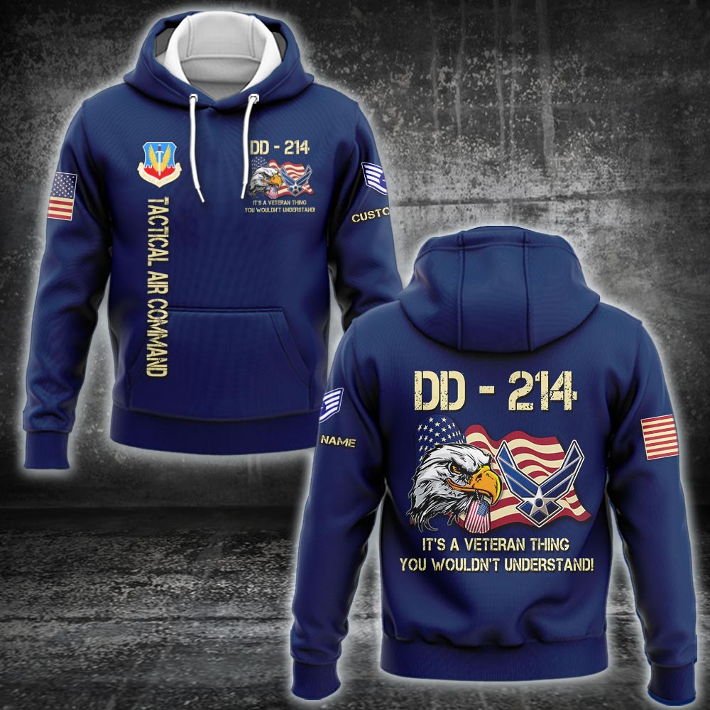 US Military - Air Force Command - Hoodie - 999Custom.com