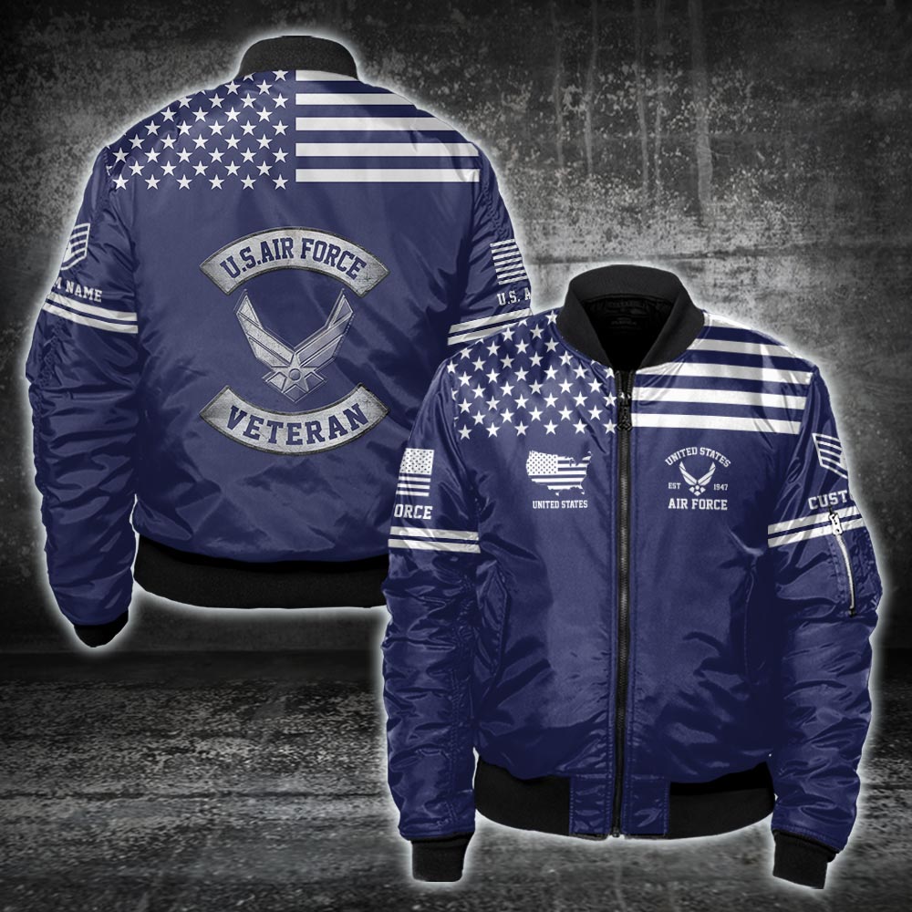 US Air Force - Bomber Jacket - 999Custom.com