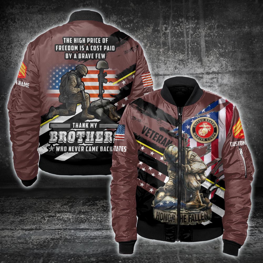 US Marine Corps – Bomber Jacket – TKA6989 - 999Custom.com