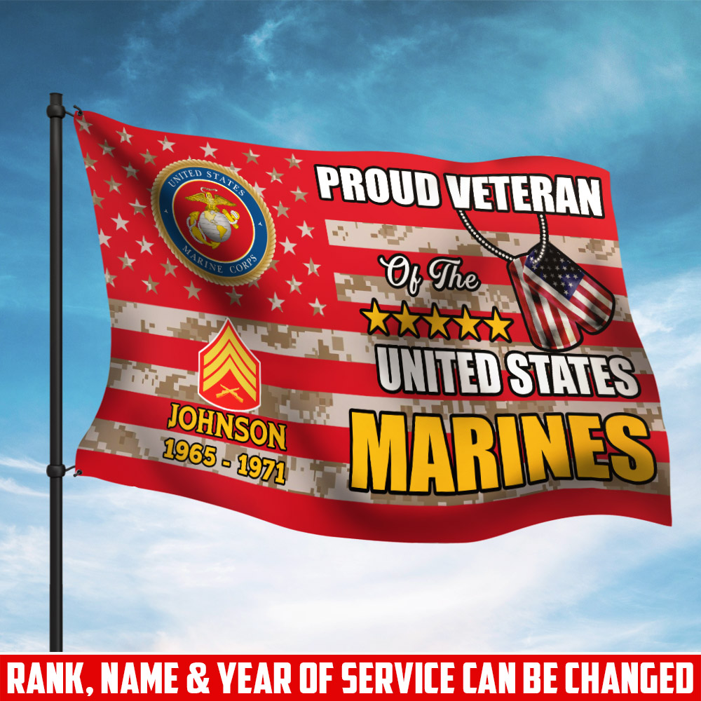 US Marine Corps - Flying Flag 2×3 Feet(60×90 Cm) - 999Custom.com