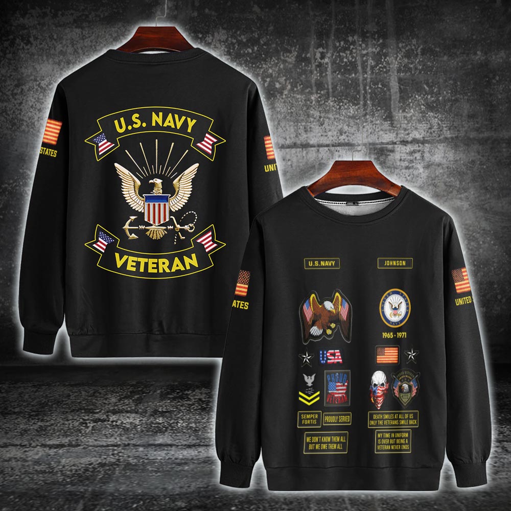 US Navy - Sweatshirt - 999Custom.com