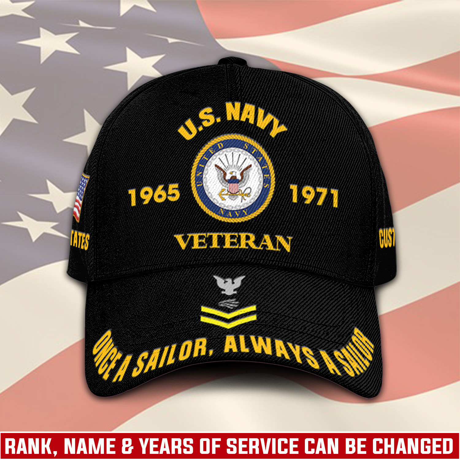 US Navy Cap – TKA8435 - 999Custom.com