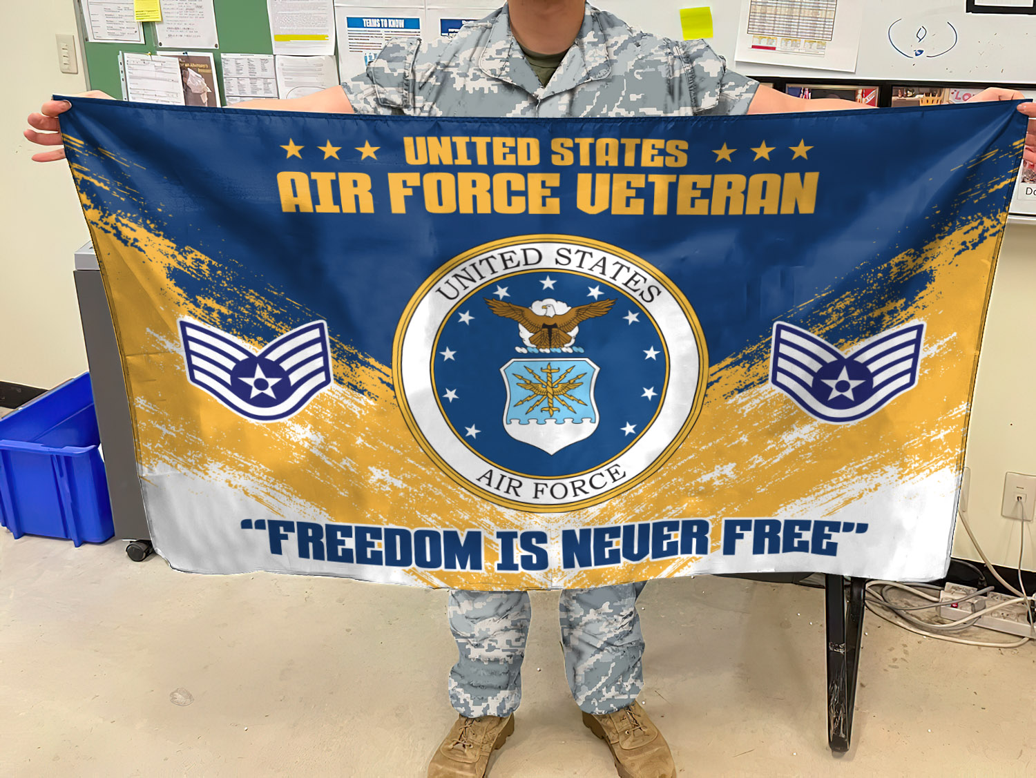 US Air Force - Flying Flag 2×3 Feet(60×90 Cm) - 999Custom.com