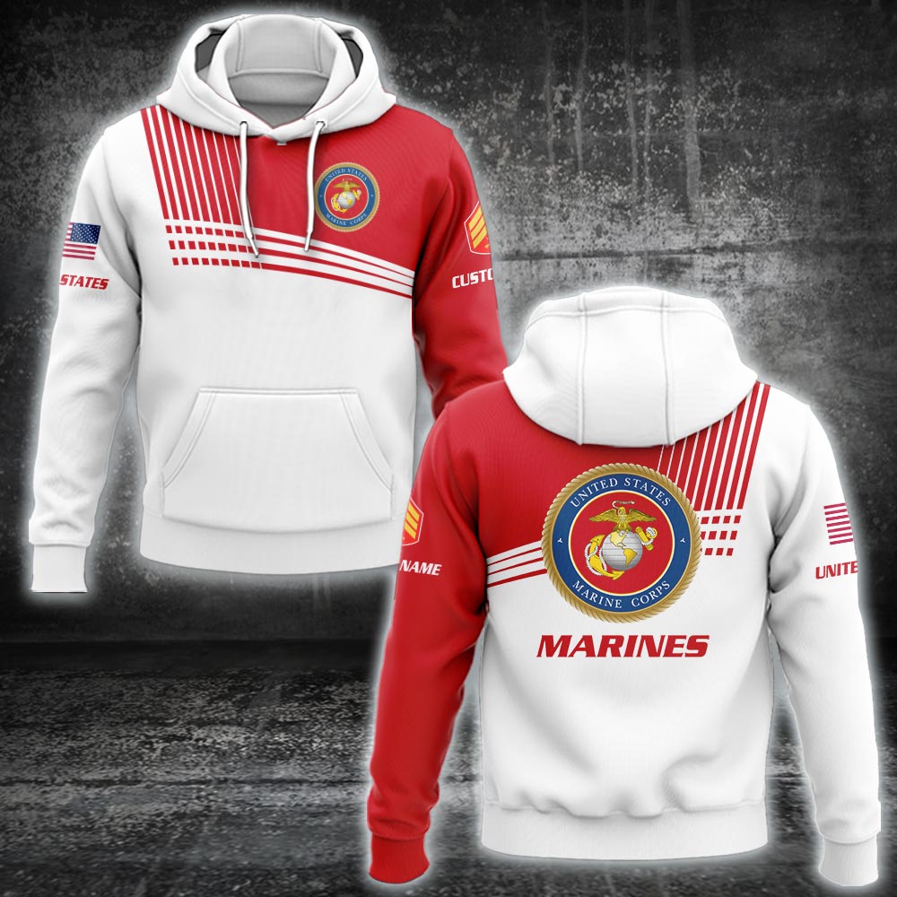 US Marine Corps - Hoodie - 999Custom.com