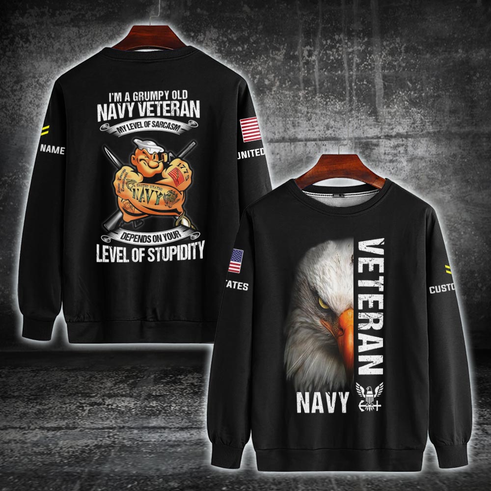 US Navy - Sweatshirt - 999Custom.com