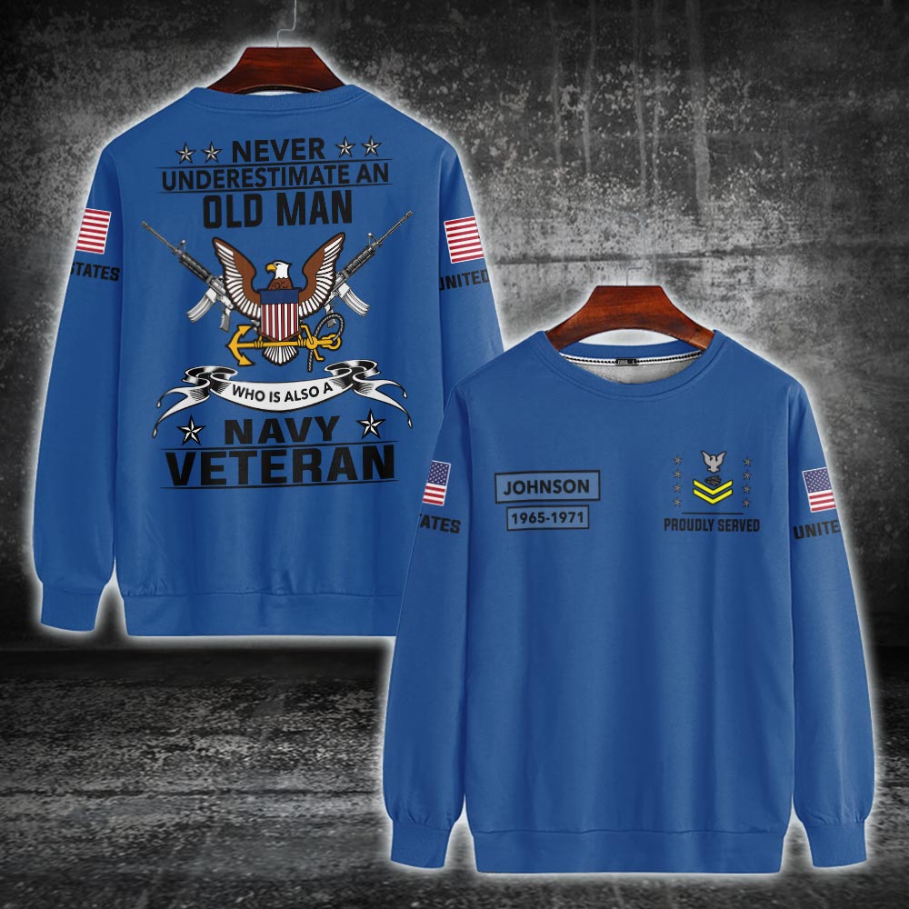 US Navy - Sweatshirt - 999Custom.com