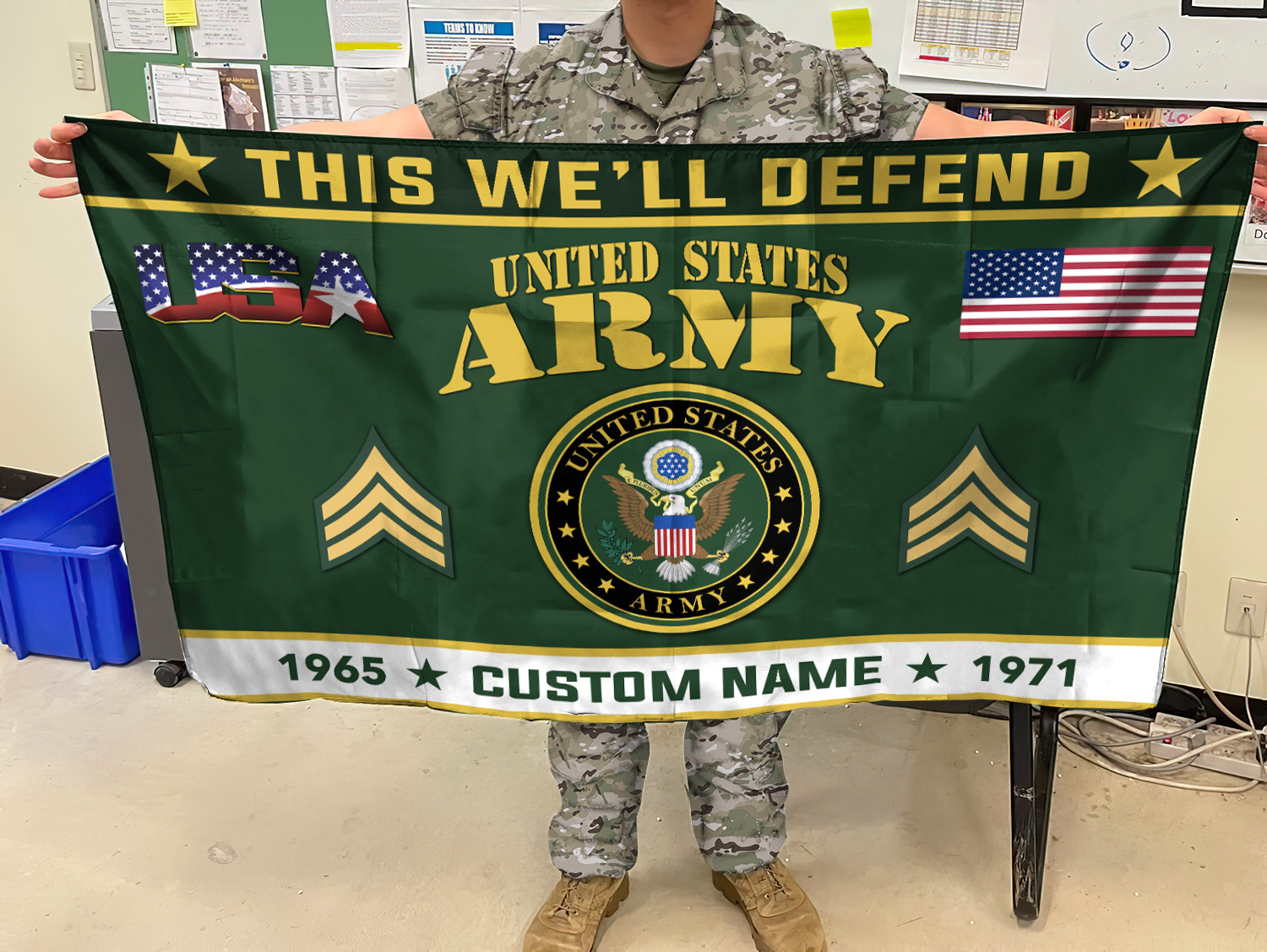 US Army - Flying Flag 2×3 Feet(60×90 Cm) - 999Custom.com