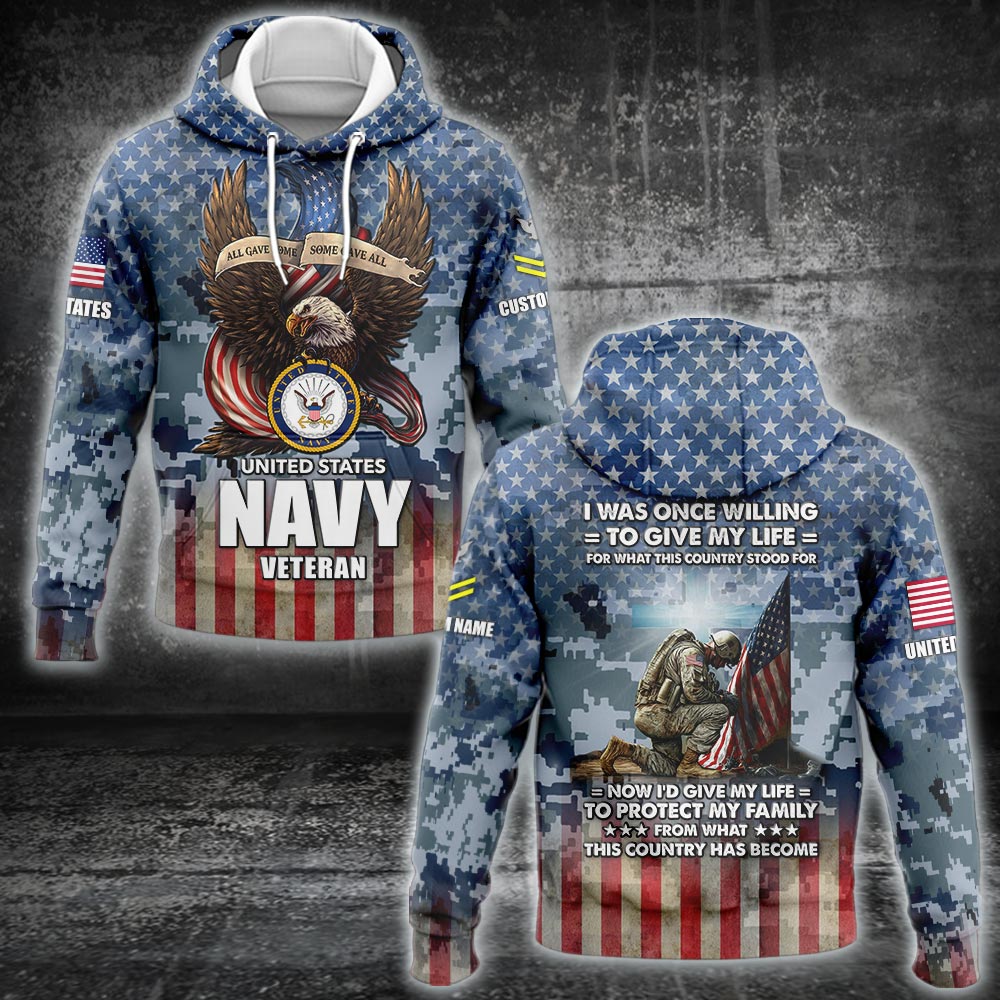 US Navy - Hoodie - 999Custom.com